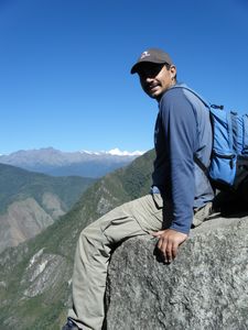 Climbing Wayna Picchu