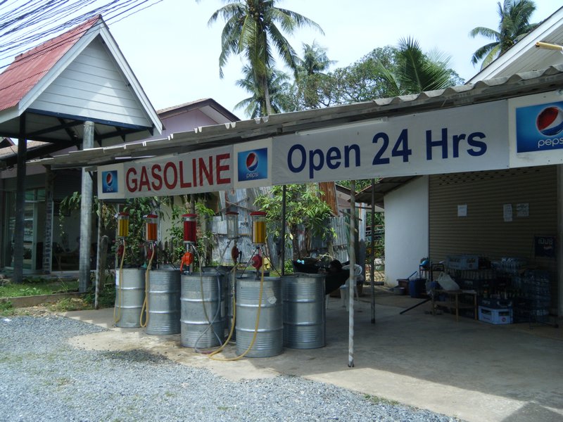 Koh Chang petrol station