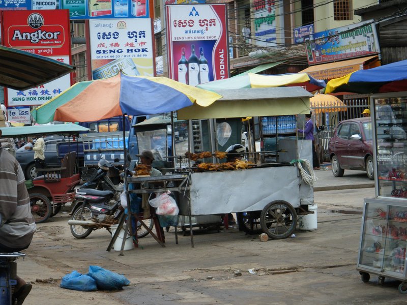 Typical food stall