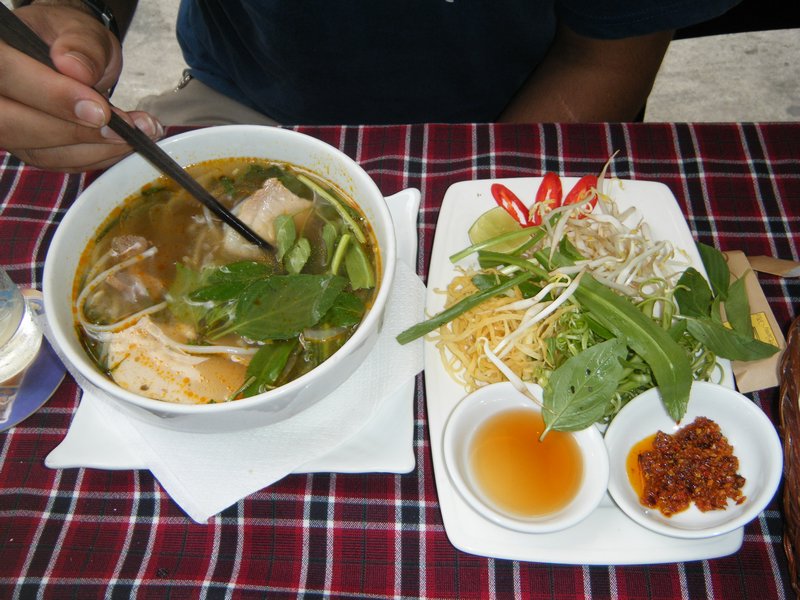 Typical Vietnamese food.