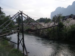 The old bridge to the smile bar.