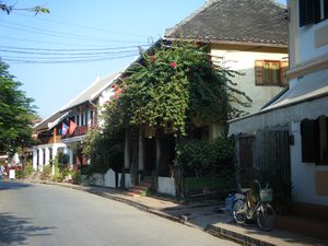 Our road in Luang Prabang