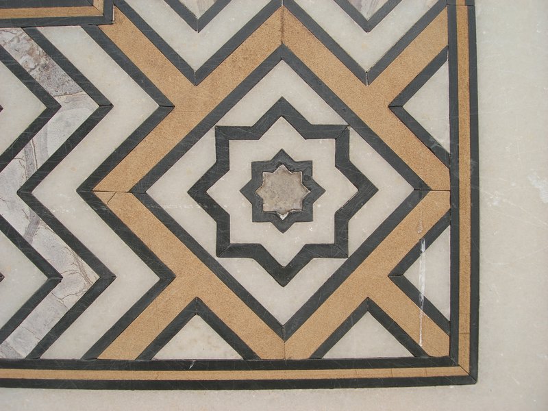 Design on the Taj Mahal