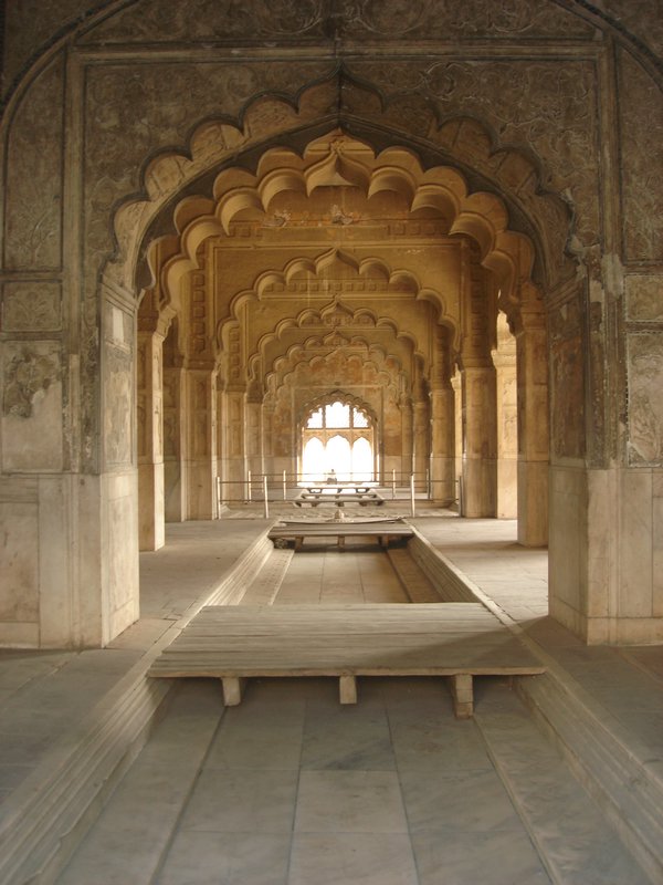 Lovely detail in the Red Fort