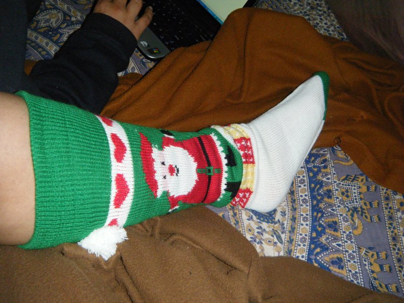 Our Christmas sock.