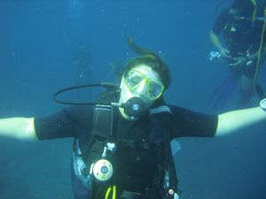 Happy diving