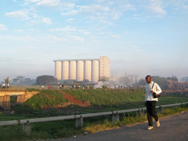 11-Silos and people getting to work