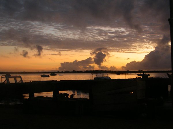 66-Sunrising on Lamu docks