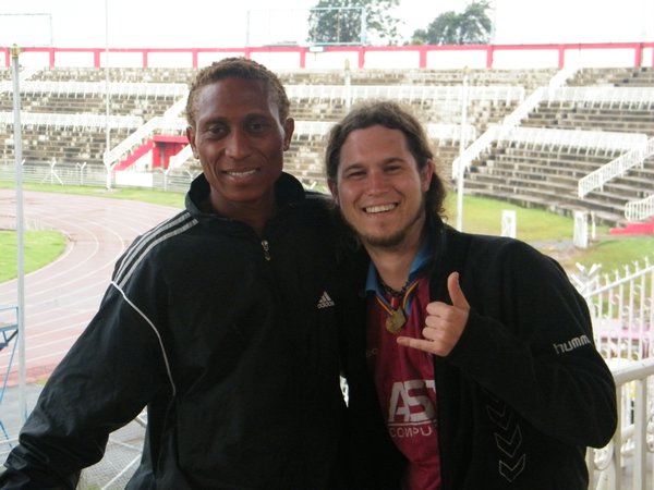 18-Tito (Mathare United legend) and I