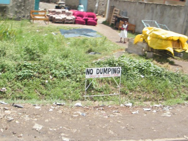 4-No dumping in Umoja!