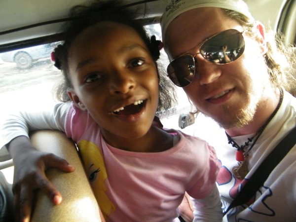 46-Maria and I in the the matatu