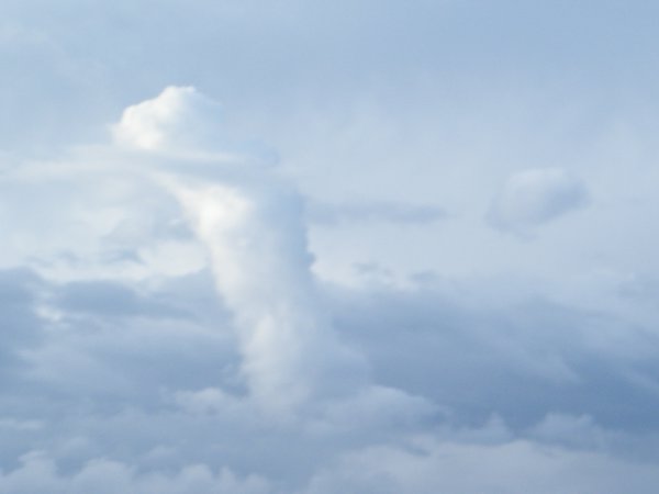 69-Cloud that looks like a top hat!