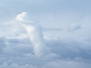 69-Cloud that looks like a top hat!