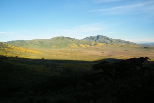 5-Exterior valley of the Ngorongoro Crater