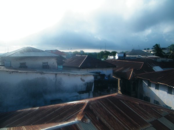 2-View from the hotel room in Stonetown, pre departure to Nungwi Beach