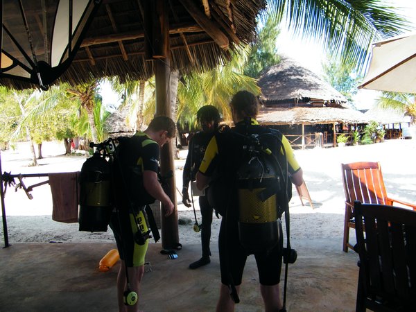 13-Going over our pre-dive check