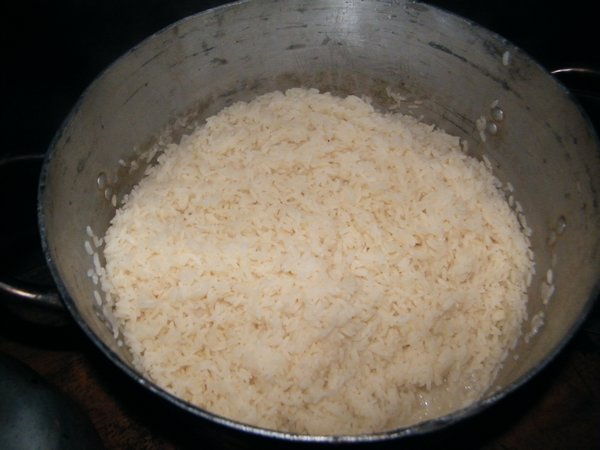 72-Rice turned out well!