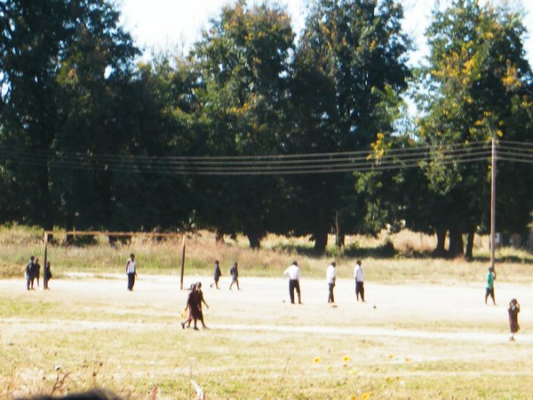 7-Kids playing football in Zambia
