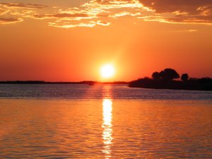 29-Sunset on the Chobe River