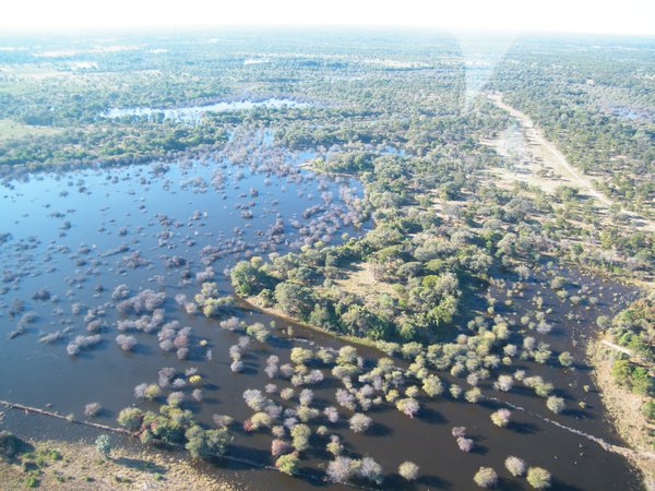 73-Flying over the Okavango Delta