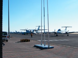 67-Maun airport before the scenic flight