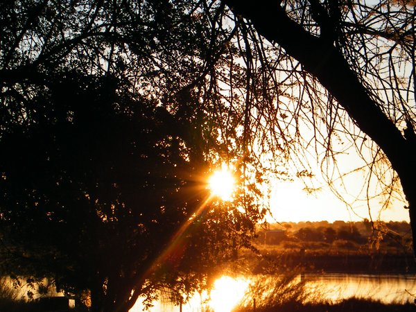 14-Sunsetting over the Kavango River