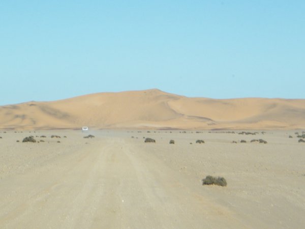 3-Pretty big sand dunes to climb!