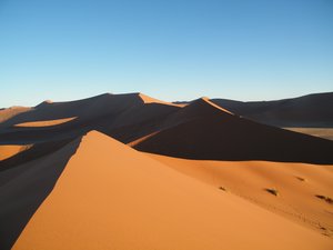 25-In the Namib-Naukluft National Park, at the top of Dune 45