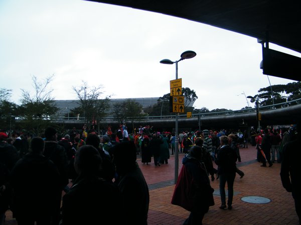 3-Crowds outside Cape Town Stadium