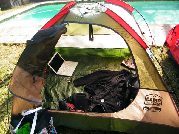 3-My tent!