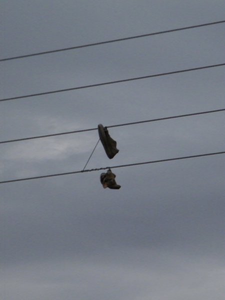 5-Someone lost their shoes