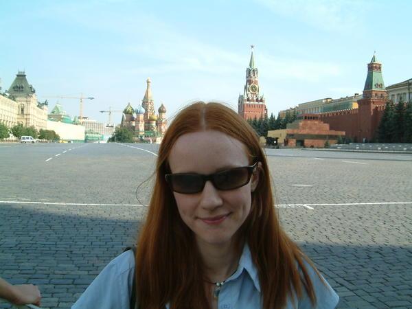 Jen at Red Square