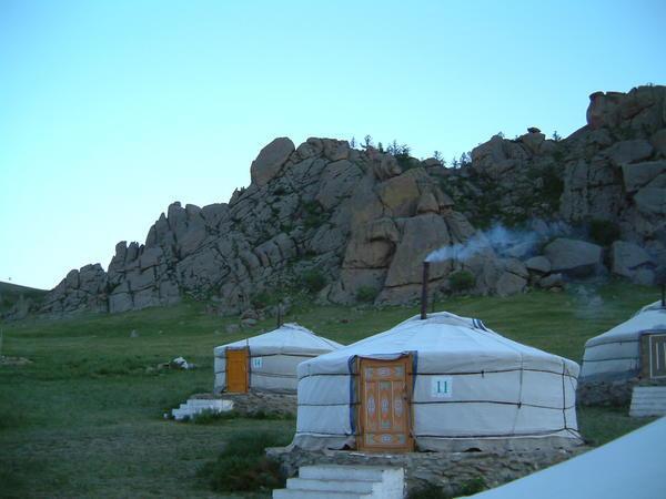 Our ger camp