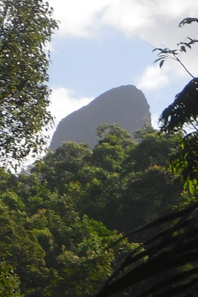 View of top from camp site