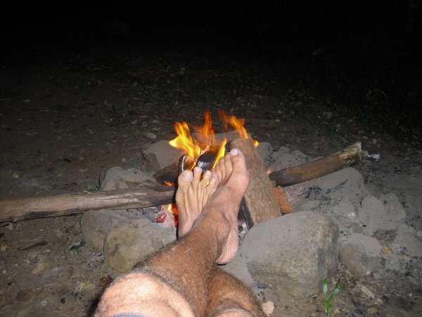 Toasting the toes