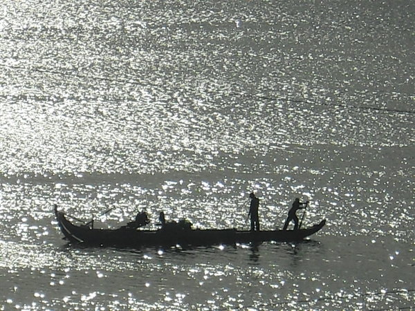 Fishermen at work