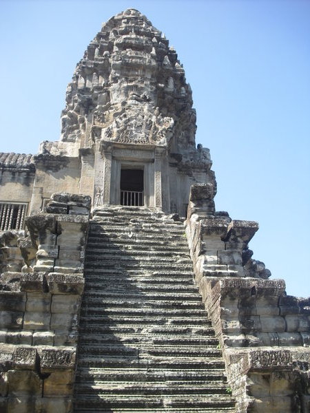 Temple at top of Angkor Wat