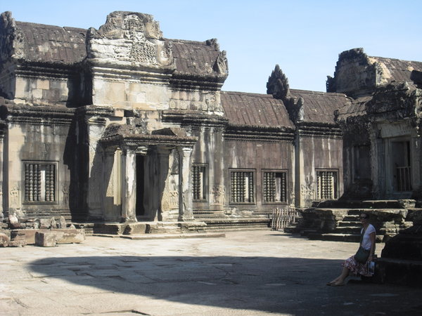 Courtyard at Angkor Wat