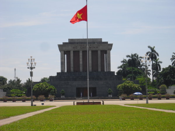 Resting place of Ho Chi Minh