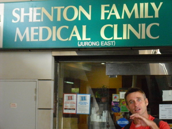 Shenton has his own surgery here too, just hop on the Shenton way bus and look where you get to.