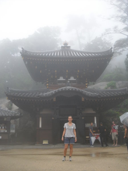 Temple in the mist