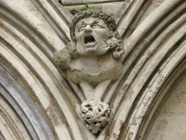 Gargoyle on Salisbury Cathedral
