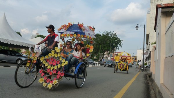 Ever present cycle ricshaws
