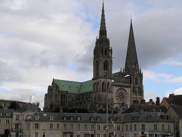 View of the Cathedral From the Train Station