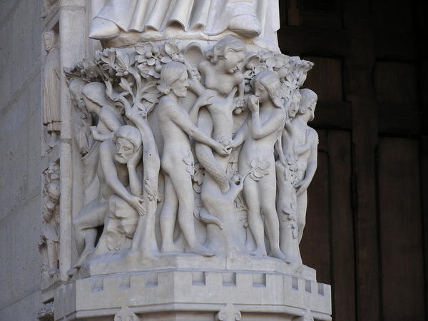 West Front Carving