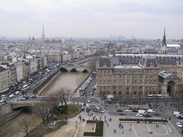 Paris As Seen From The West Front