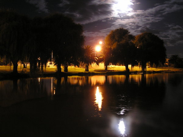 Gisborne River at night