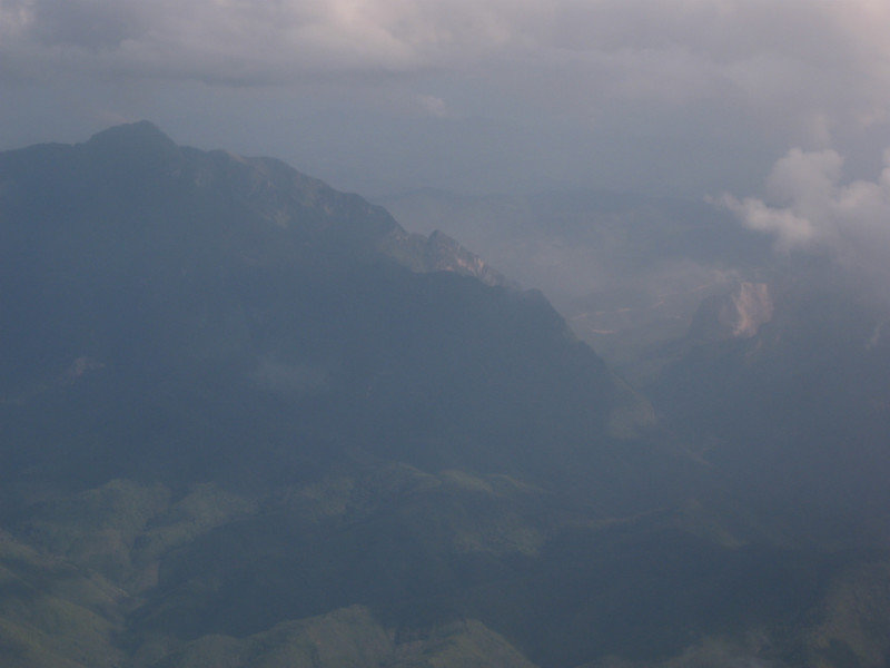 Laos Landscape from the air #2