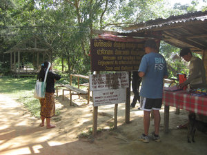 Cave Ticket Stand