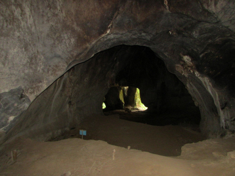 Middle of the cave